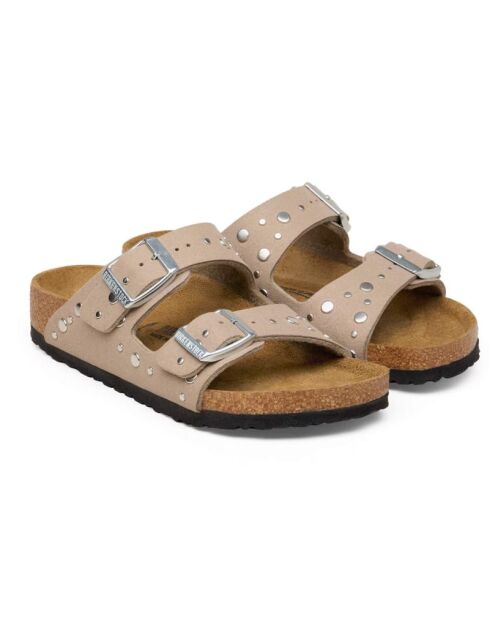 Arizona Riverside Sandalen Soft Taupe Grau