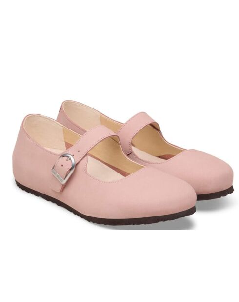Ballerines en cuir Santa Clarita argile rose