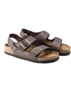 Sandales Milan brun foncé