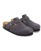 Sabots en cuir Boston Leve régulier Charcoal