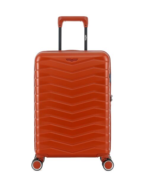 Valise Cabine S 4 roues doubles Seattle brique - 39x59x20 cm