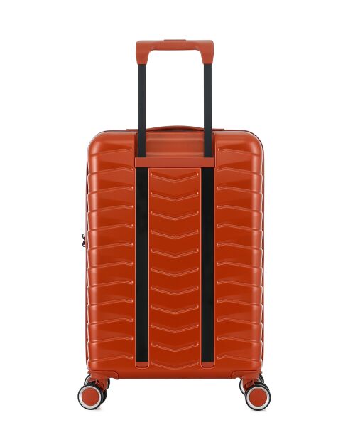 Valise Cabine S 4 roues doubles Seattle brique - 39x59x20 cm