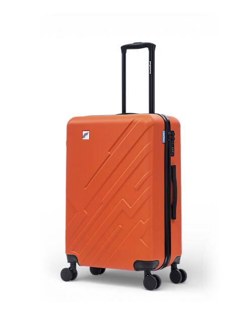 Valise Moyen Séjour M 4 roues doubles Yellowstone orange - 44x66,5x27 cm