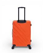 Valise Moyen Séjour M 4 roues doubles Yellowstone orange - 44x66,5x27 cm