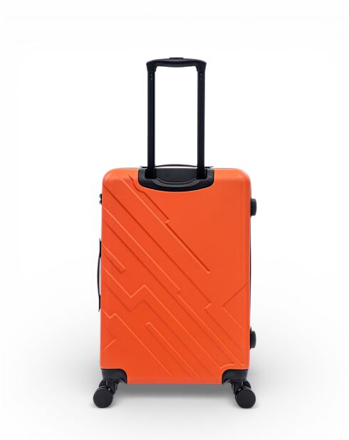 Valise Moyen Séjour M 4 roues doubles Yellowstone orange - 44x66,5x27 cm