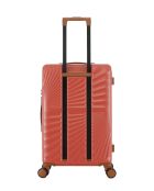 Lot de 2 - Valise weekend et valise cabine 4 roues doubles Oakland terracotta - M/S