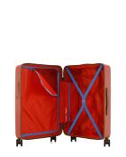 Lot de 2 - Valise weekend et valise cabine 4 roues doubles Oakland terracotta - M/S