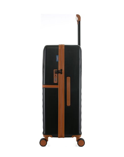 Long Stay Koffer L 4 dubbele wielen Oakland zwart - 49x75,5x29,5 cm