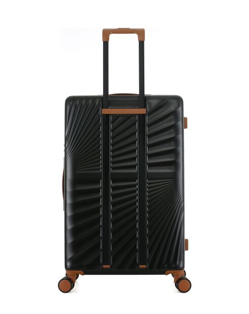 Long Stay Koffer L 4 dubbele wielen Oakland zwart - 49x75,5x29,5 cm