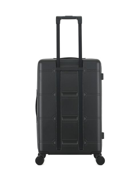 Valise Moyen Séjour M 4 roues doubles Cleveland noire - 42,5x66x25 cm