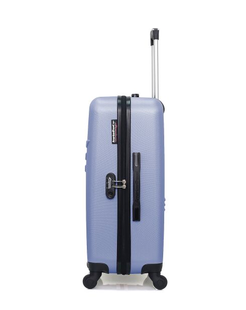 Valise Moyen Séjour M Queens bleu doré - 41x65x26 cm