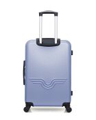 Valise Moyen Séjour M Queens bleu doré - 41x65x26 cm
