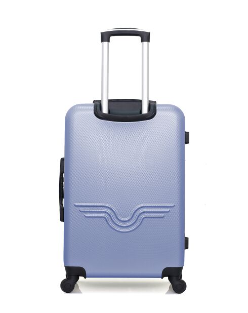 Valise Moyen Séjour M Queens bleu doré - 41x65x26 cm