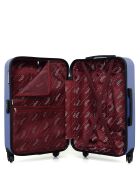 Valise Moyen Séjour M Queens bleu doré - 41x65x26 cm