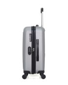 Lot de 2 valises cabine 4 roues simples Brooklyn grises - S/XXS