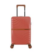 Valise Cabine XS 4 roues doubles Oakland terracotta - 34,5x54x19 cm