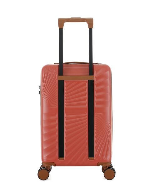 Valise Cabine XS 4 roues doubles Oakland terracotta - 34,5x54x19 cm