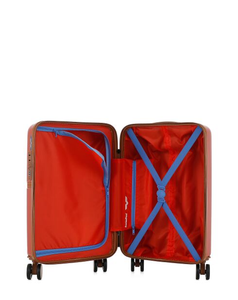 Valise Cabine XS 4 roues doubles Oakland terracotta - 34,5x54x19 cm