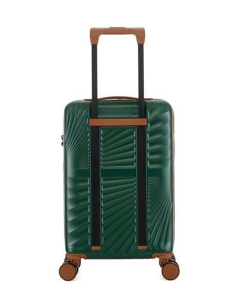 Valise Cabine XS 4 roues doubles Oakland vert foncé - 34,5x54x19 cm