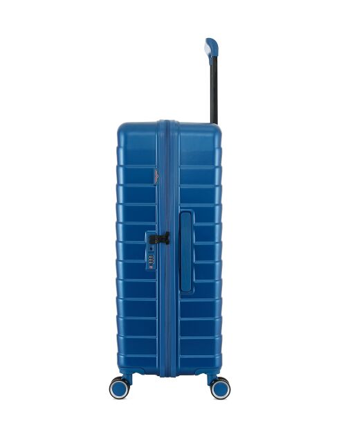 Long Stay Koffer L 4 dubbele wielen Seattle zilverblauw - 49x76x29,5 cm