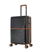 Valise Moyen Séjour M 4 roues doubles Oakland noire - 42,5x65,5x26 cm