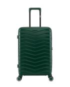 Lot de 2 - Valise weekend et valise cabine 4 roues doubles Seattle vert foncé - M/S