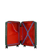 Lot de 2 - Valise weekend et valise cabine 4 roues doubles Seattle vert foncé - M/S