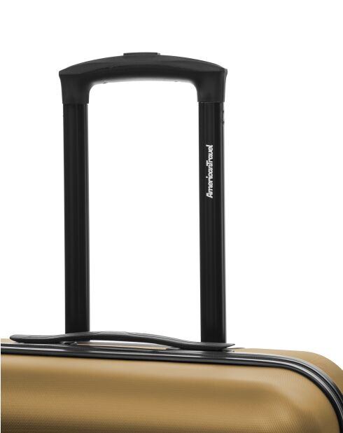 Valise Moyen Séjour M 4 roues doubles Redwood beige foncé - 44x67x25,5 cm