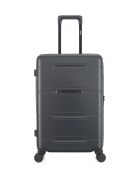 Valise Moyen Séjour M 4 roues doubles Cleveland gris foncé - 42,5x66x25 cm