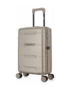 Valise Cabine XS 4 roues doubles Cleveland beige  - 35x55x19 cm