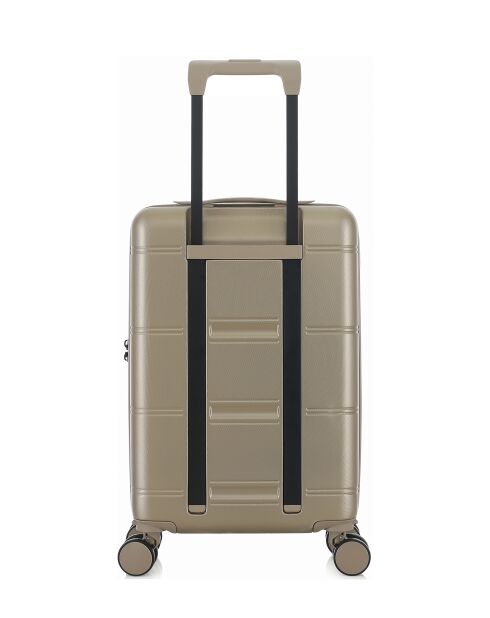 Valise Cabine XS 4 roues doubles Cleveland beige - 35x55x19 cm