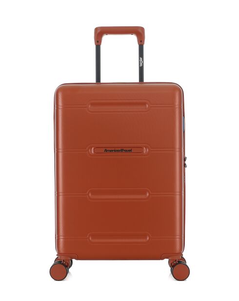 Lot de 2 valises cabine 4 roues doubles Cleveland brique - S/XS