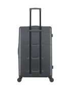 Lot de 3 - Valise grand format, valise weekend et valise cabine 4 roues doubles Cleveland gris foncé - L/M/XS