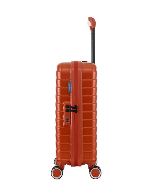 Valise Cabine XS 4 roues doubles Seattle brique - 35x54x19 cm