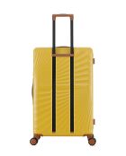 Lot de 2 - Valise grand format et valise cabine 4 roues doubles Oakland miel - L/S