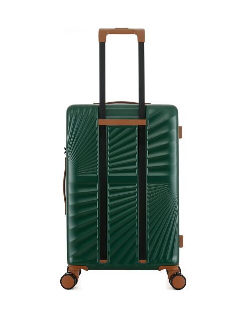 Valise Moyen Séjour M 4 roues doubles Oakland vert foncé - 42,5x65,5x26 cm
