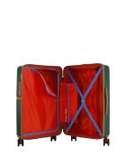 Valise Moyen Séjour M 4 roues doubles Oakland vert foncé - 42,5x65,5x26 cm