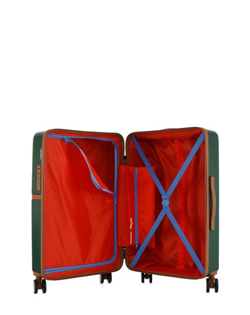 Valise Moyen Séjour M 4 roues doubles Oakland vert foncé - 42,5x65,5x26 cm