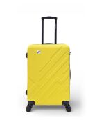 Valise Moyen Séjour M 4 roues doubles Yellowstone jaune - 44x66,5x27 cm
