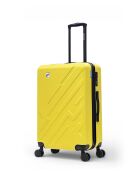 Valise Moyen Séjour M 4 roues doubles Yellowstone jaune - 44x66,5x27 cm