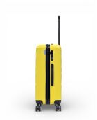 Valise Moyen Séjour M 4 roues doubles Yellowstone jaune - 44x66,5x27 cm
