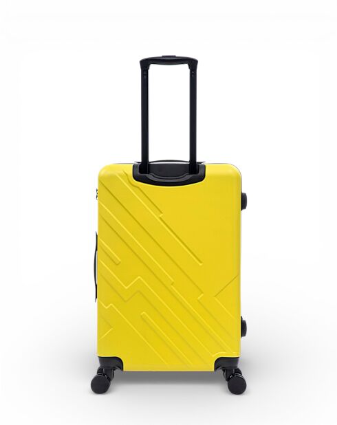 Valise Moyen Séjour M 4 roues doubles Yellowstone jaune - 44x66,5x27 cm
