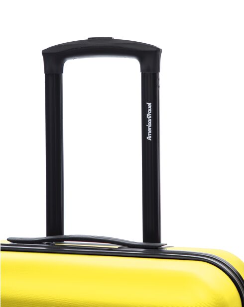 Valise Moyen Séjour M 4 roues doubles Yellowstone jaune - 44x66,5x27 cm