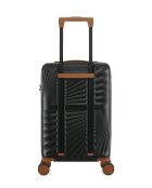Cabinekoffer XS 4 dubbele wielen Oakland zwart - 34,5x54x19 cm
