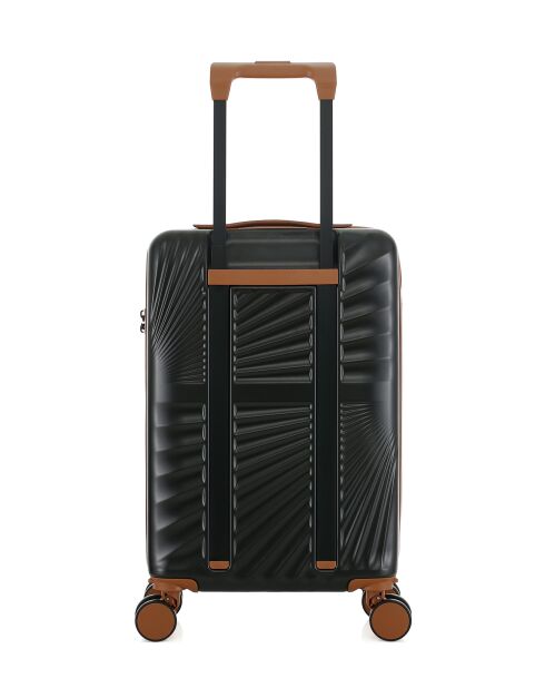 Cabinekoffer XS 4 dubbele wielen Oakland zwart - 34,5x54x19 cm