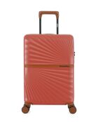 Lot de 2 valises cabine 4 roues doubles Oakland terracotta - S/XS
