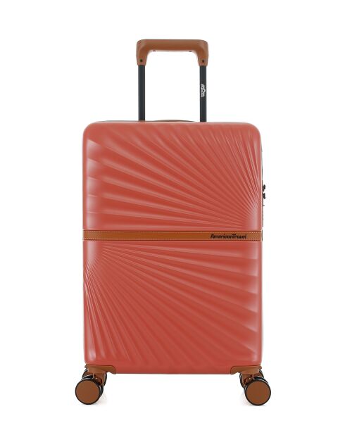 Lot de 2 valises cabine 4 roues doubles Oakland terracotta - S/XS