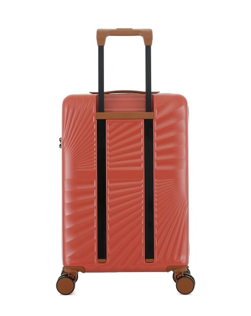Lot de 2 valises cabine 4 roues doubles Oakland terracotta - S/XS
