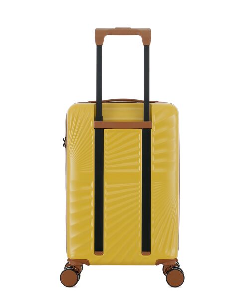 Valise Cabine XS 4 roues doubles Oakland miel - 34,5x54x19 cm