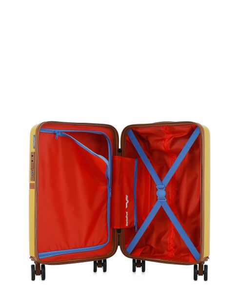 Valise Cabine XS 4 roues doubles Oakland miel - 34,5x54x19 cm